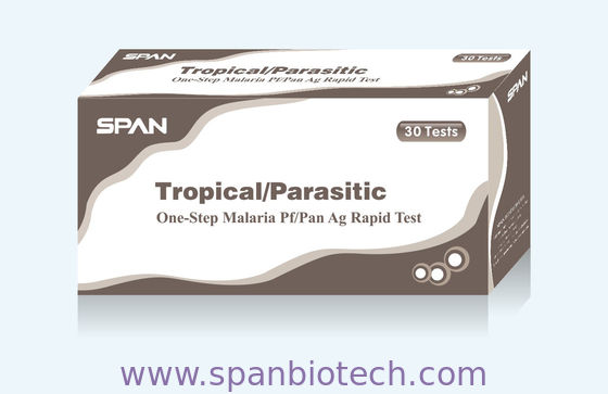 One-Step Malaria Pf/Pan Ag Rapid Diagnostic Test Uncut Sheet WB