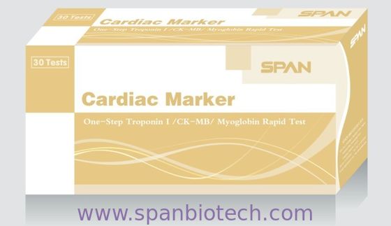 Myo/CK-MB/ Troponin I Rapid Diagnostic Test (strip/Cassette/Uncut sheet)