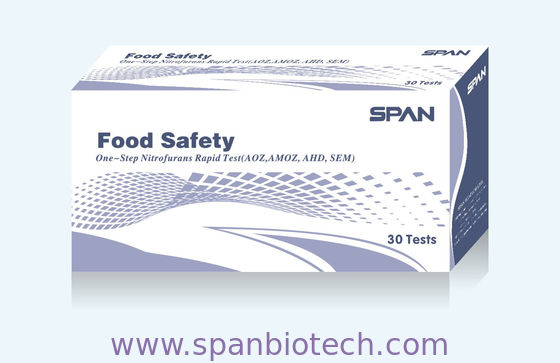 Nitrofurans SEM Residue Rapid Diagnostic Test Uncut Sheet