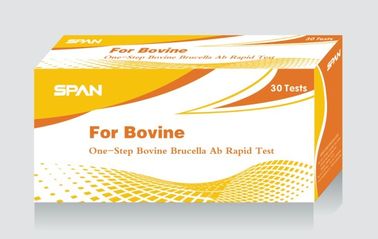 One-Step Bovine Brucella Ab Rapid Test - Cassette/Uncut Sheet