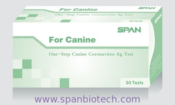Test rapide antigène coronavirus canin en une étape (CCV)