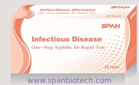 Essai rapide en une étape WB/S/P, cassette/bande, prix concurrentiel du syphilis IgG/IgM