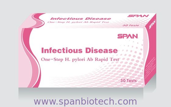 Test rapide H. pylori Ab en une étape (Sang total/Sérum/Plasma)