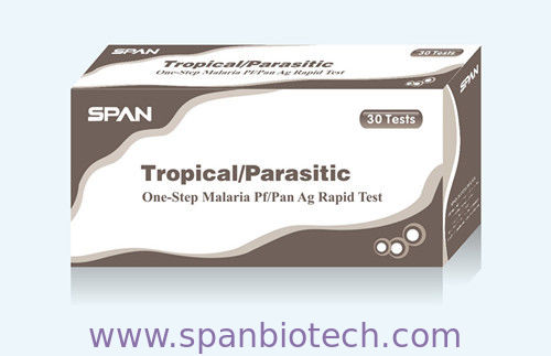 Test de diagnostic rapide du paludisme Pf/Pv Ag (sang total)