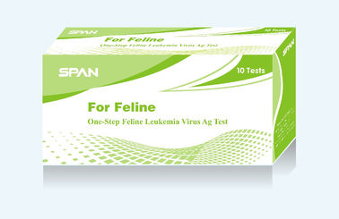 Essai rapide félin en une étape de virus AG de leucémie (FeLV) - cassette/feuille non coupée
