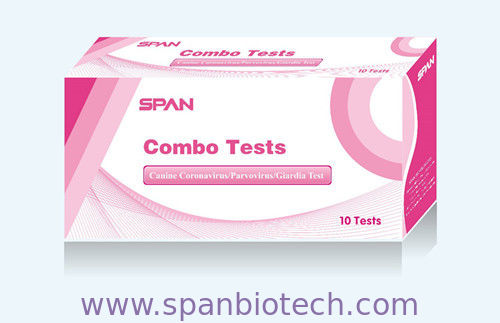 Test rapide triple CPV + CCV + Giardia Ag