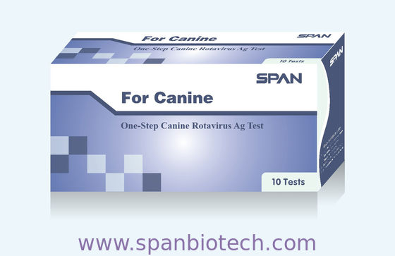 Test rapide du rotavirus canin Ag